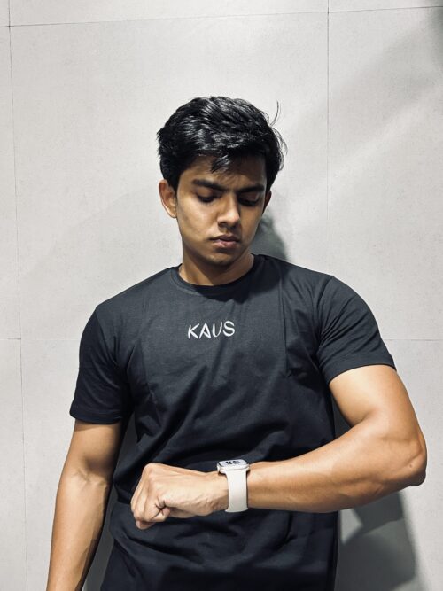 Kaus Round Neck T-Shirt for Gym